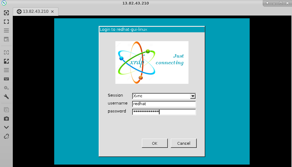 /img/azure/desktop-linux-redhat/remmina-login.png