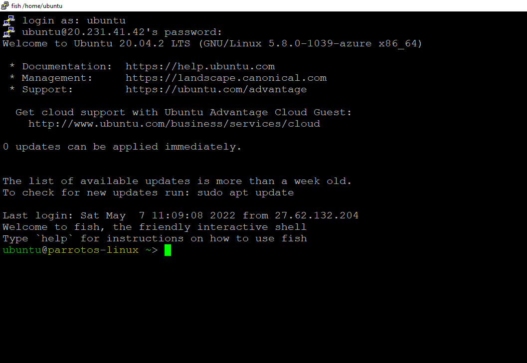 /img/azure/parrotos-linux/ssh-login.png